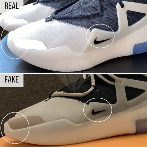 nike fear of god 1 real vs fake|air fear of god 1 goat.